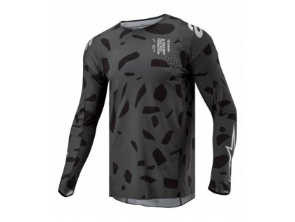 Dres TECHSTAR GRAPHITE, ALPINESTARS (černá/camo) 2024 (Velikost M)