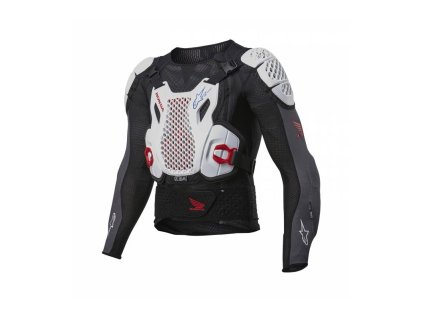 Chránič tela BIONIC PLUS 2 HONDA kolekcia, ALPINESTARS (biela/modrá/červená/čierna) 2026 (Veľkosť S)