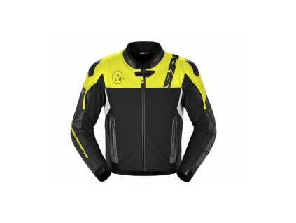 Bunda DP-PROGRESSIVE HYBRID 2023, SPIDI (čierna/žltá fluo) (Veľkosť 54)