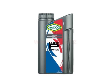 yacco motorovy olej plne synteticky lube p 0w20 1l