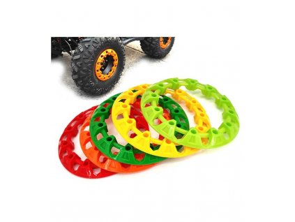 Dekoratívne plastové kryty kolies o veľkosti 8 "(sada 4ks) (Barva Černá)