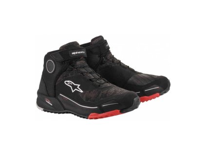 boty cr x drystar alpinestars cerna maskacova cervena 2025