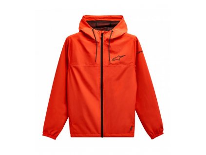 Bunda TREQ WINDBRAKER, ALPINESTARS (červená fluo/černá) (Veľkosť M)