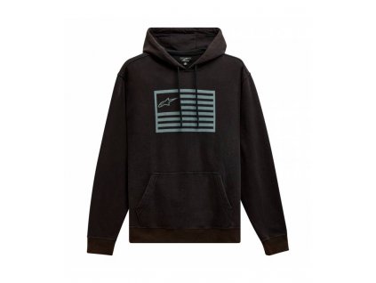Mikina ARTIFACT HOODIE, ALPINESTARS (černá) (Veľkosť S)