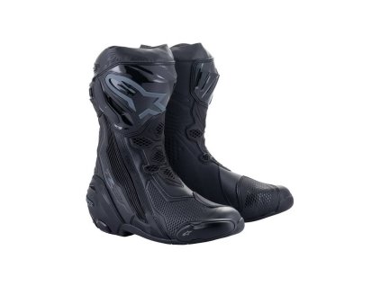 boty supertech r alpinestars cerna cerna 2026