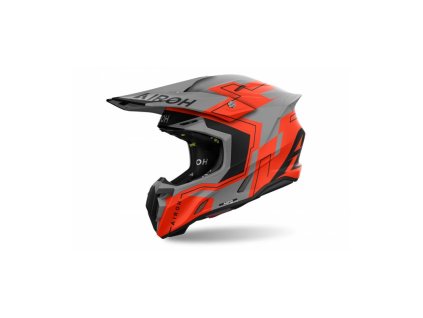Prilba TWIST 3 Dizzy, AIROH (matná fluo oranžová) 2024 (Velikost XS)