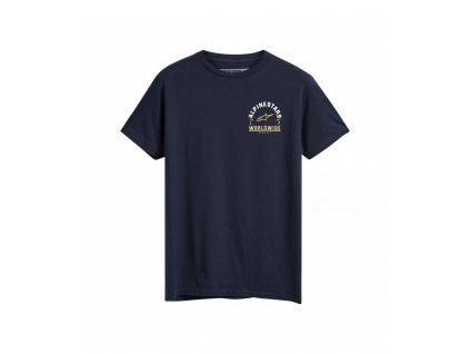 Tričko WEELEE TEE, ALPINESTARS (modrá) (Veľkosť M)