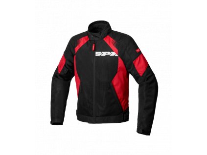 Bunda FLASH EVO NET WINDOUT, SPIDI (čierna / biela / červená) (Veľkosť L)