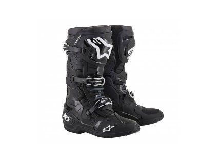boty tech 10 alpinestars cerna 2027