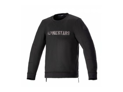 Bunda LEGIT CREW FLEECE, ALPINESTARS (černá/šedá) 2024 (Veľkosť 2XL)