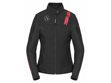 Bunda CORSA TEX LADY 2024, SPIDI, dámska (čierna/červená) (Veľkosť L)