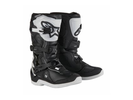 Topánky TECH 3S YOUTH, ALPINESTARS, detské (biela/čierna) 2024 (Veľkosť 34)