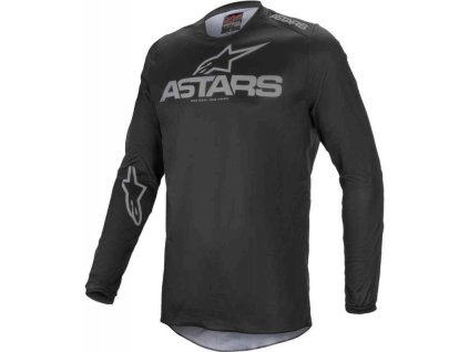 Dres FLUID GRAPHITE 2021, ALPINESTARS (čierna / sivá) (Veľkosť 2XL)
