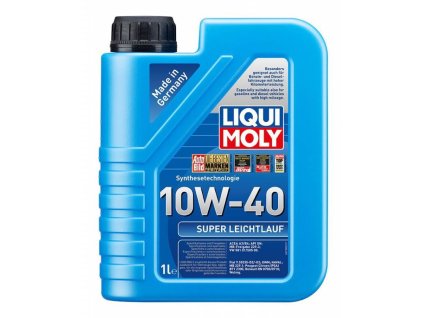 liqui moly super leichtlauf 10w 40 synteticky motorovy olej 1 l