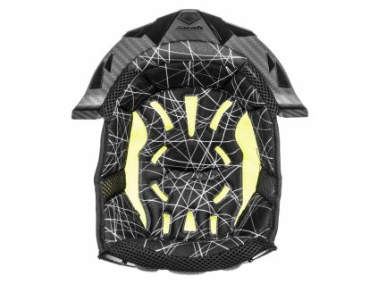 Klobúk interiéru pre prilbu TWIST 2.0, AIROH (čierna) (Veľkosť S)