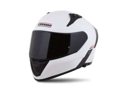 Prilba Aero Solid, CASSIDA (bílá/černá) 2025 (Veľkosť 2XL (63 až 64 cm))