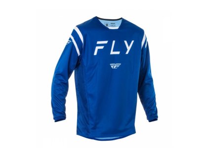 Dres KINETIC CENTRE, FLY RACING - USA 2025 (modrá/biela) (Veľkosť S)