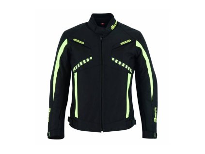 Moto bunda BSTAR Kids Protectors (černá/ zelená fluo) (Veľkosť S)