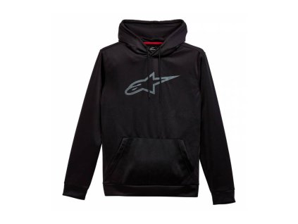 Mikina INCEPTION ATHLETIC HOODIE, ALPINESTARS (černá) (Veľkosť M)