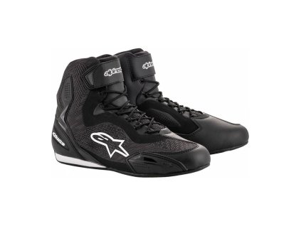 boty faster 3 rideknit alpinestars cerne 2025