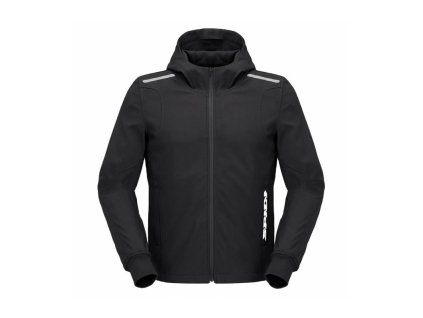 bunda hoodie armor light 2023 spidi cerna