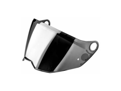 plexi pro prilby commander airoh stribrne zrcadlove