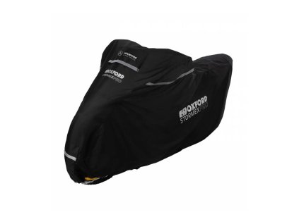 Plachta na motorku Stormex Pro, OXFORD (čierna) (Veľkosť S)