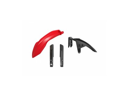 sada predniho blatniku a chranicu vidlic yamaha tenere rtech cervena cerna
