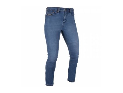 Skrátené nohavice SOFIA AA straight SHORT jeans, OXFORD, dámske (modrá) (Veľkosť 8)