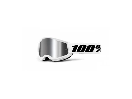 STRATA 2 JUNIOR, Biele, strieborné plexi (Farba Biele, strieborné plexi)