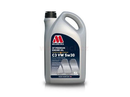 millers oils xf premium c3 vw 5w30 plne synteticky 5 l
