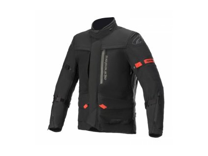 Bunda ALTAMIRA GORE-TEX, ALPINESTARS (černá/světlá červená) 2024 (Veľkosť 2XL)