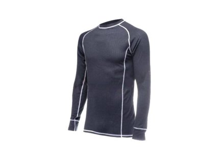 Termoprádlo s dlhým rukávom, ROLEFF - Nemecko (čierne) (Velikost 2XL)