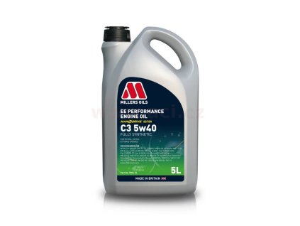 millers oils motorovy olej plne synteticky s nanocasticemi ee performance c3 5w40 5l