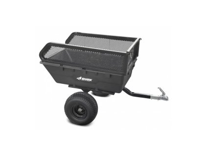 vozik pro ctyrkolky shark garden 300 cerny