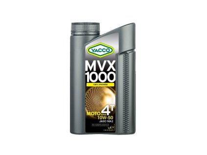 yacco motorovy olej plne synteticky mvx 1000 4t 10w50 1l