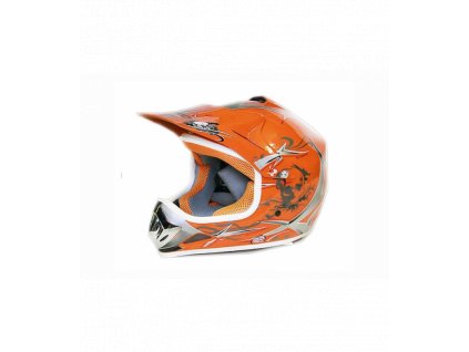 Moto přilba Sunway NITRO Enduro Junior PHX - oranžová