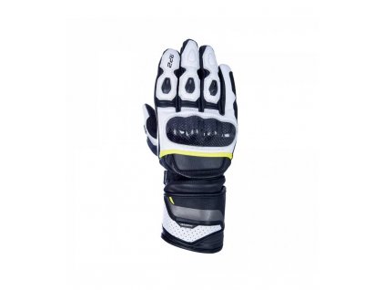 Rukavice RP-2 2.0, OXFORD (čierne / biele / žlté fluo) (Velikost M)