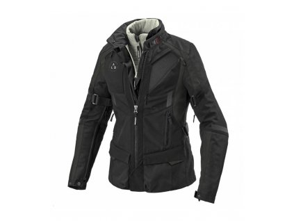 Bunda 4SEASON EVO dámska, SPIDI (čierna / tmavo zelená) (Veľkosť S)