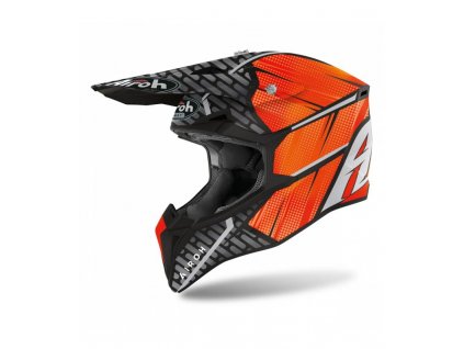 Prilba WRAAP Idol, AIROH (oranžová matná) 2023 (Veľkosť XL)