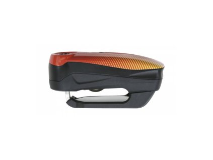 zamek na kotoucovou brzdu s alarmem detecto rs1 sonic trn 3 x 5 mm abus sonic red