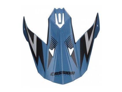 ksilt pro prilby cross cup one cassida cr bila perlet modra cerny