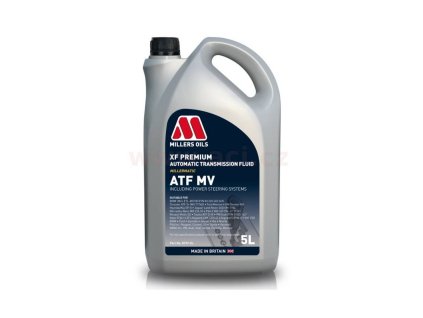 millers oils prevodovy olej synteticky pro automaticke prevodovky xf premium atf mv 5l