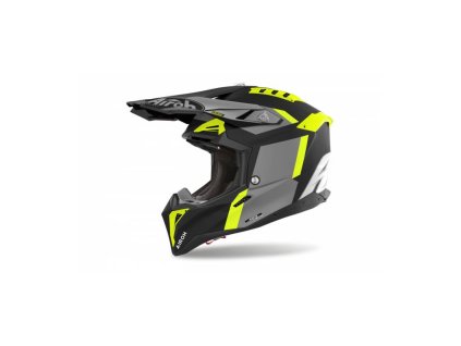 Prilba AVIATOR 3.0 Glory, AIROH (žltá matná) 2023 (Veľkosť XS)
