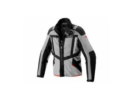 Bunda NET RUNNER H2OUT, SPIDI (černá/šedá/červená) (Velikost M)