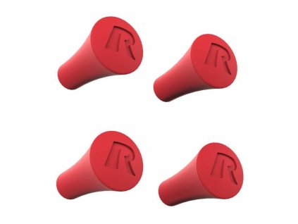 nahradni gumove koncovky pro drzaky x ggrip 4kscervene ram mounts