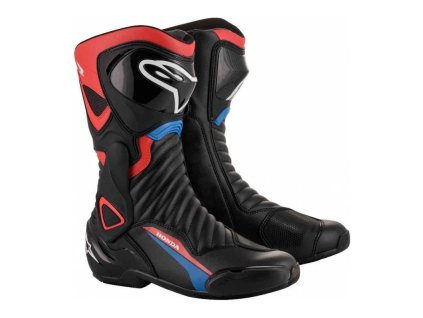 boty s mx 6 honda kolekce alpinestars cerna cervena modra bila 2025