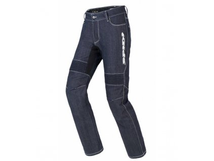 Nohavice, jeansy FURIOUS PRO, SPIDI (tmavo modré s logom) (Farba Modrá, Veľkosť 29)