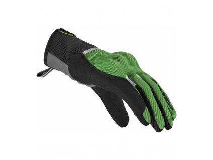 Rukavice FLASH CE, SPIDI (čierne / zelené) (Veľkosť 2XL)