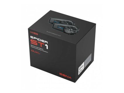 mesh headset spider st1 dosah 2 km sena sada 2 jednotek